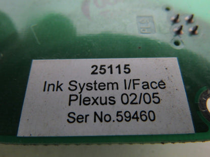 Domino 25115 A-series plus printer Ink System I/Face