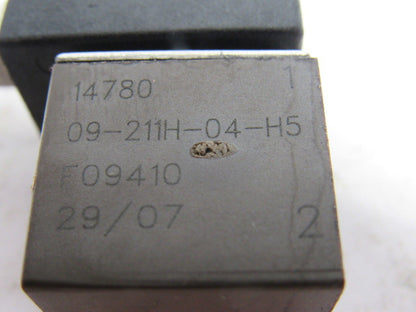 Fluid Automation 09-211H-04-H5 Solenoid Valve 24VDC 3.8W