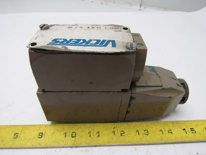 Vickers DG4V-3-7A-M-W-B-7-30 Hydraulic Solenoid Valve 110V Coil 3000PSI