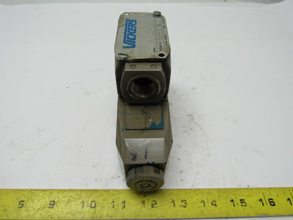 Vickers DG4V-3-7A-M-W-B-7-30 Hydraulic Solenoid Valve 110V Coil 3000PSI