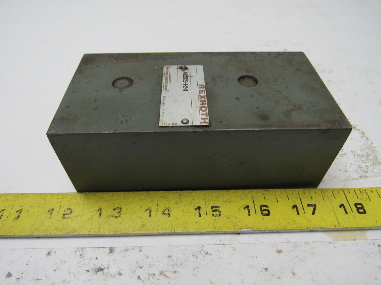 Rex Rexnord AG22723-1-2-3 Hydraulic Manifold Block