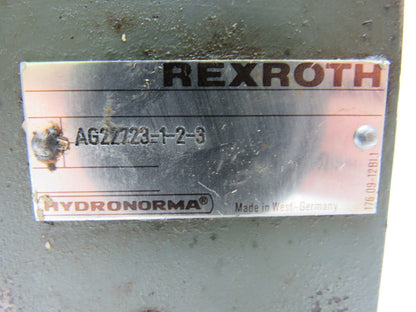 Rex Rexnord AG22723-1-2-3 Hydraulic Manifold Block