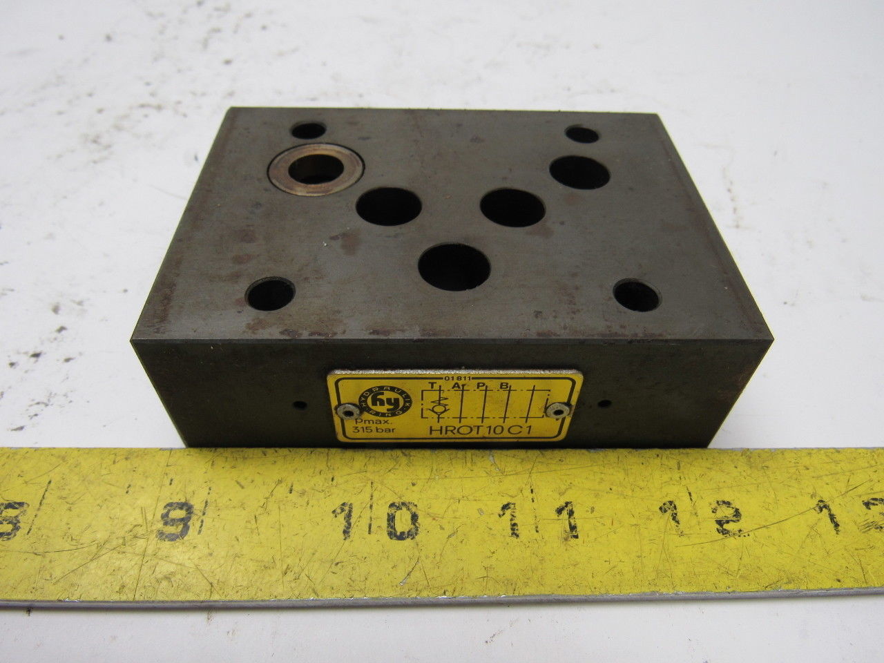 Hydraulic Ring HROT10C1 Modular Manifold Block Sub Plate