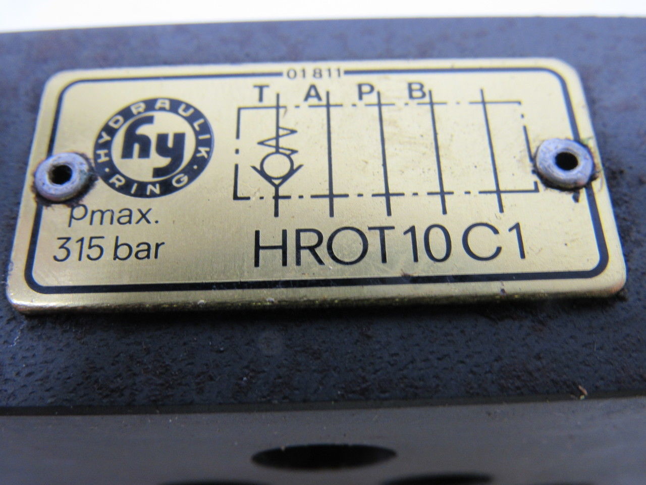 Hydraulic Ring HROT10C1 Modular Manifold Block Sub Plate