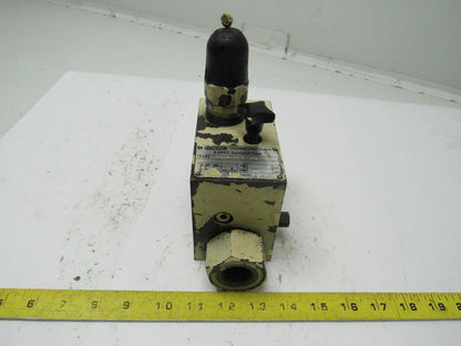 Hydac Hydac SAB20 E12Y2. T150 Hydraulic Accumulator Shut Off Block