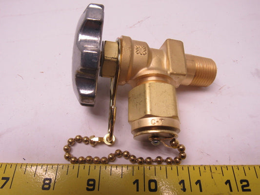 Western Enterprises WSV-1-1 Line Station Valve W/ Gas-Tight Cap