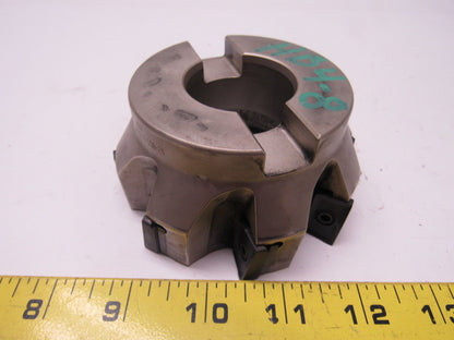 Iscar 3M F90AX D4.00-8-1.50-20 90° Heavy Duty  8 Indexable Insert 4" Face Mill