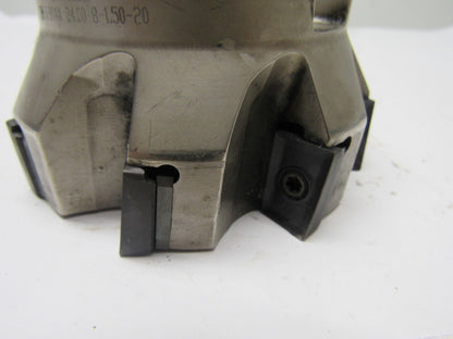 Iscar 3M F90AX D4.00-8-1.50-20 90° Heavy Duty  8 Indexable Insert 4" Face Mill