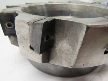 ISCAR 3M F90AX D6.00-10-2.00 20 90° 10 Indexable Insert 6" Face Mill 2" Bore