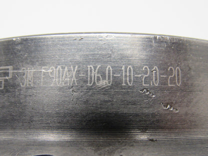 ISCAR 3M F90AX D6.00-10-2.00 20 90° 10 Indexable Insert 6" Face Mill 2" Bore