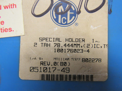 AMEC 051017-49 Rev 0(B0) Indexing Chamfer Tool Holder 2 TAH 78.444MM Oil Fed
