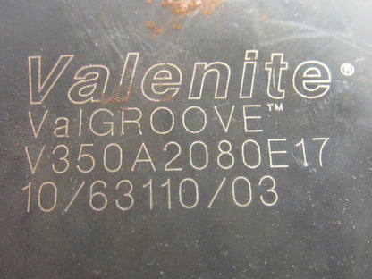 Valenite V350A2080E17 Slotting End Mill 8" Diameter .204" Slot Width 1.5" Arbor