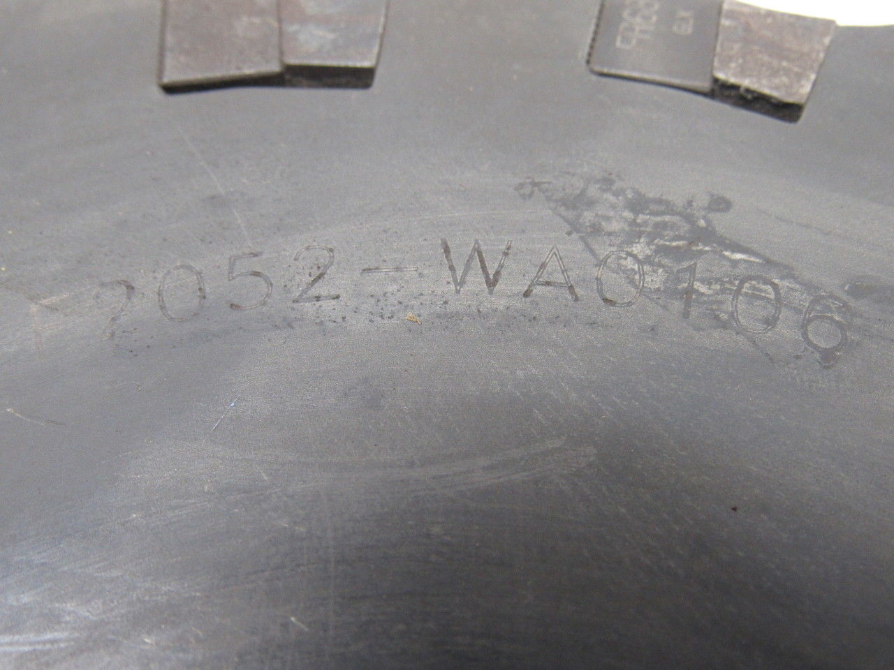 Walter F2050-WA0106 Index Slot Cutting End Mill 10" X 0.6875" 2" Arbor