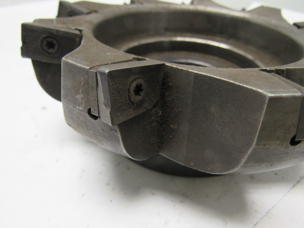 Iscar 3MF75AXD6.0-9-2.0-20 75° Face Mill Index Insert Tool Holder 6" 2" Arbor