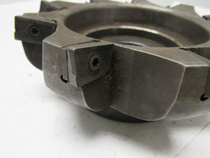 Iscar 3MF75AXD6.0-9-2.0-20 75° Face Mill Index Insert Tool Holder 6" 2" Arbor