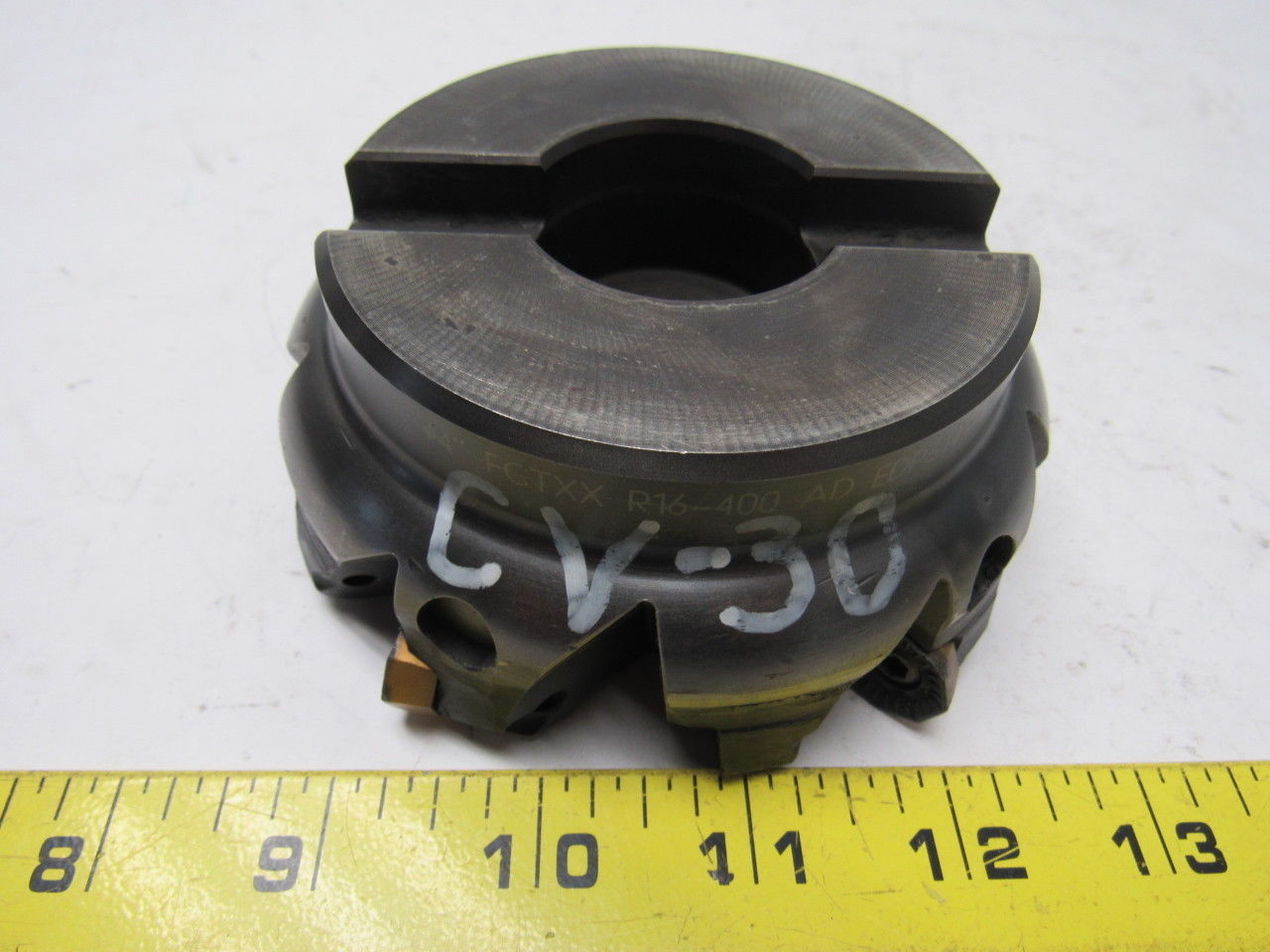 LMT FCTXX R16-400 AD EDP51490 44R 4" Face Mill 1-1/2" Bore 10 Indexable Insert