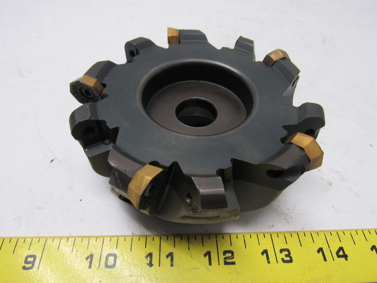 LMT FCTXX R16-400 AD EDP51490 44R 4" Face Mill 1-1/2" Bore 10 Indexable Insert