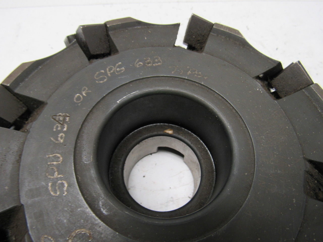 6" End Mill Face Cutter 45° 1.50" Arbor