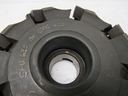 6" End Mill Face Cutter 45° 1.50" Arbor