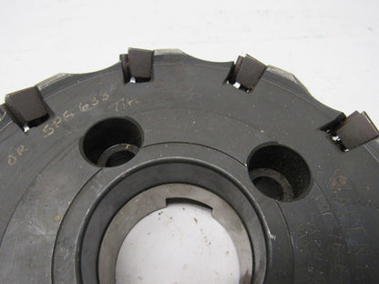 Valenite VMC-76-6-0810 R 8T0 8" Shoulder Mill Cutter 45° 2.500" Arbor