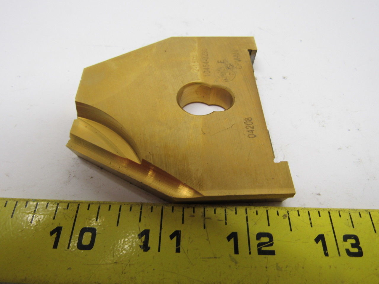 ALLIED MACHINE AMEC 10454-0230 2-15/16" Spade Drill Insert Tin Coated