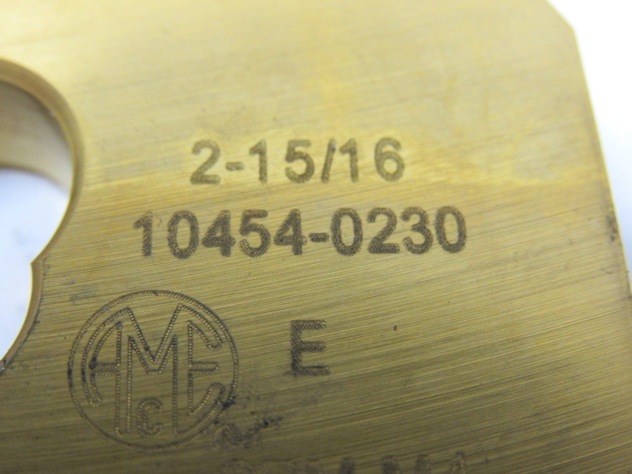 ALLIED MACHINE AMEC 10454-0230 2-15/16" Spade Drill Insert Tin Coated