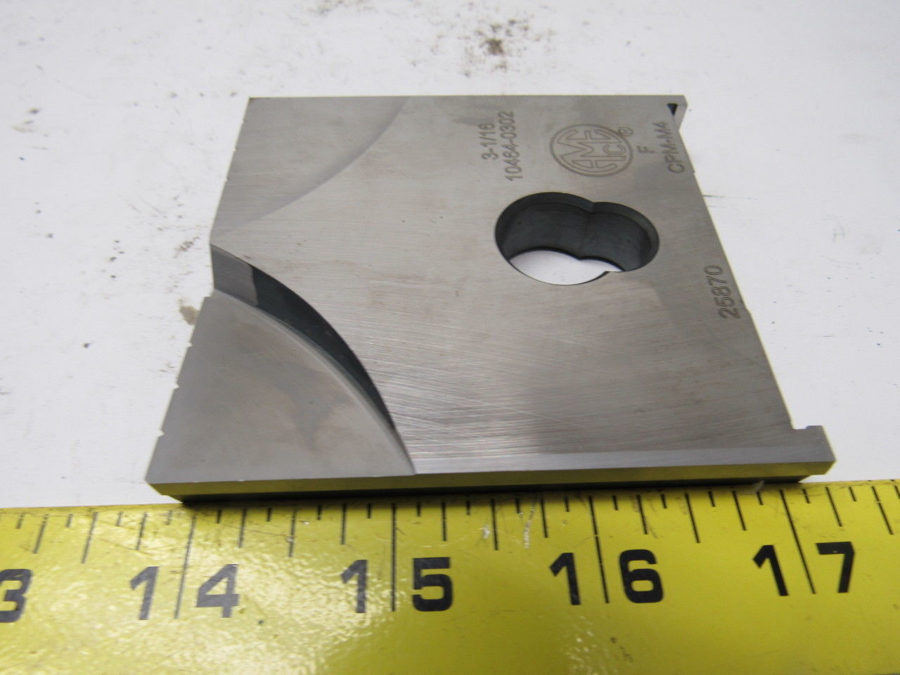 ALLIED MACHINE AMEC 1046-0302 3-1/6" Spade Drill Insert  Seat Code F