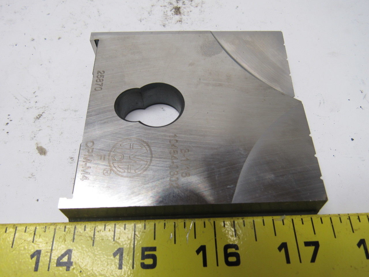 ALLIED MACHINE AMEC 1046-0302 3-1/6" Spade Drill Insert  Seat Code F