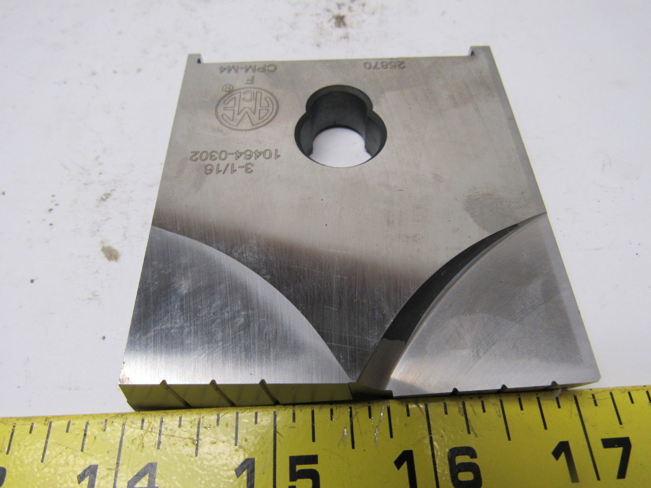 ALLIED MACHINE AMEC 1046-0302 3-1/6" Spade Drill Insert  Seat Code F