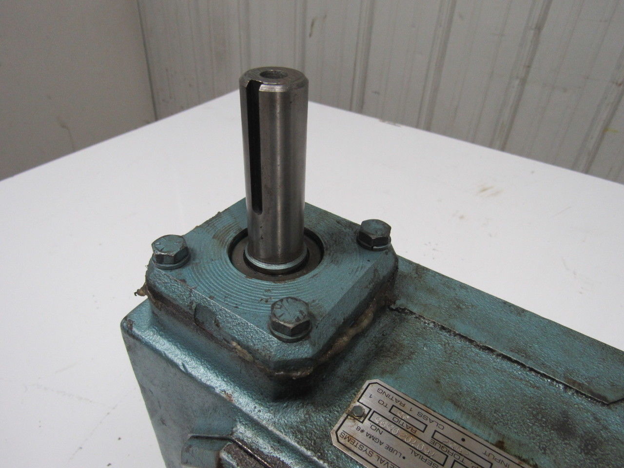 White Storage & Retrieval Systems 5961-1 Gearbox Speed Reducer 35:1 Ratio