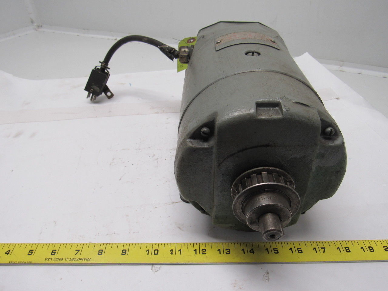 GE General Electric 5BCD56KA32A 1/4 HP DC Electric Motor 56 Frame 1725RPM