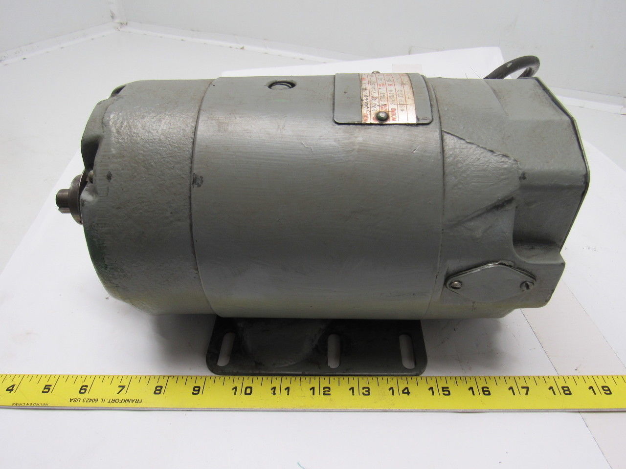 GE General Electric 5BCD56KA32A 1/4 HP DC Electric Motor 56 Frame 1725RPM