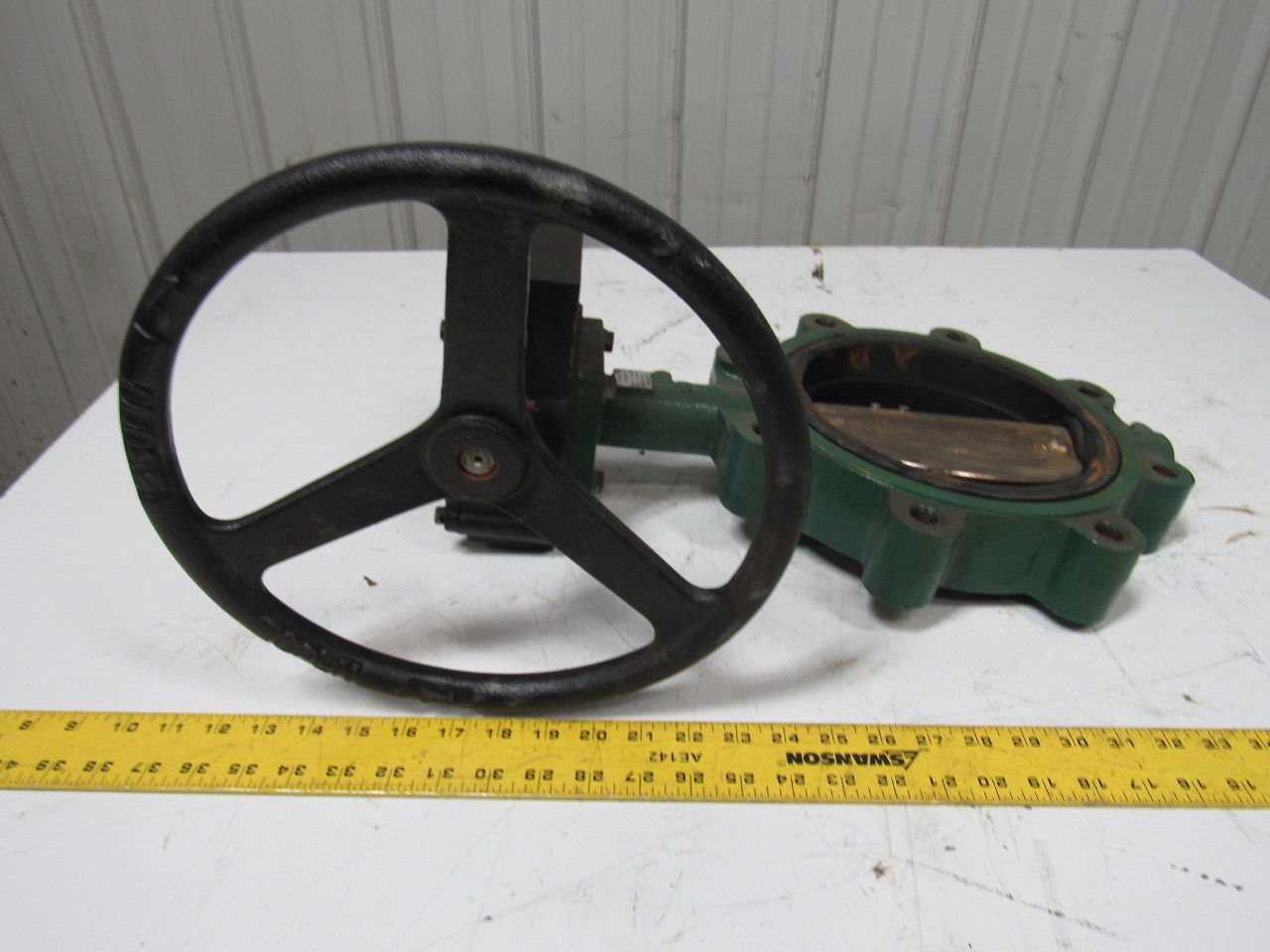 Stockham LG722-BS3E 8" Lug Type Butterfly Valve W/Manual Hand Wheel Actuated