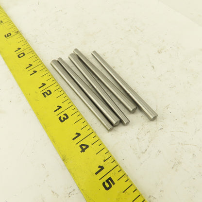 #4 x 3" Long Standard Steel Taper Pin .1870" Minor Dia. Lot Of 5