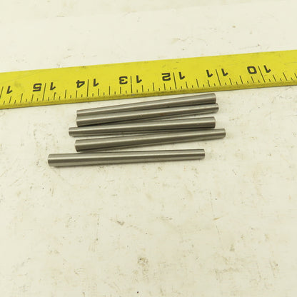 #4 x 3" Long Standard Steel Taper Pin .1870" Minor Dia. Lot Of 5