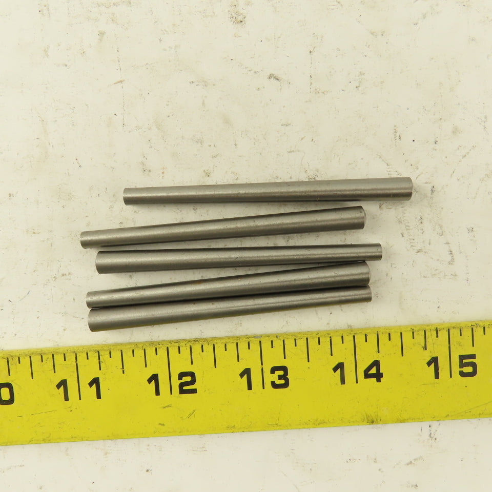 #4 x 3" Long Standard Steel Taper Pin .1870" Minor Dia. Lot Of 5