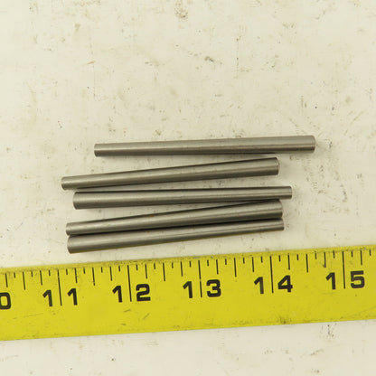#4 x 3" Long Standard Steel Taper Pin .1870" Minor Dia. Lot Of 5