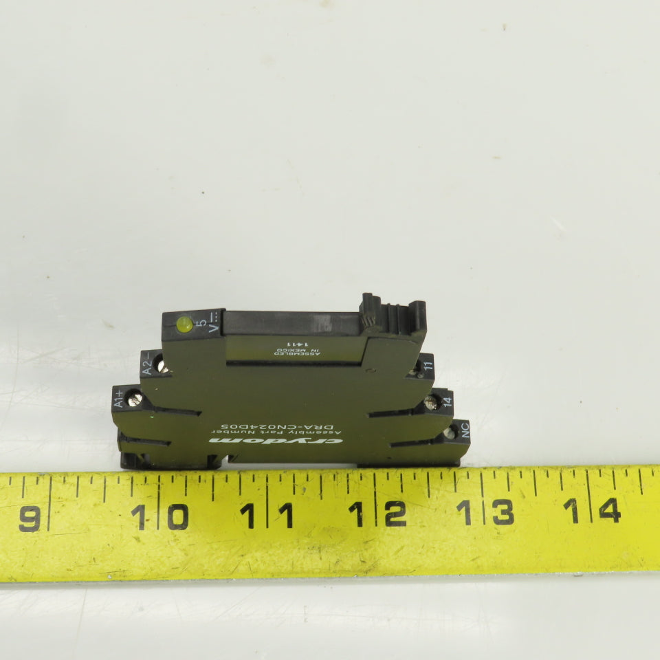 Crydom DRA-CN024D05 Solid State Relay & Socket 5VDC Input 250V Output