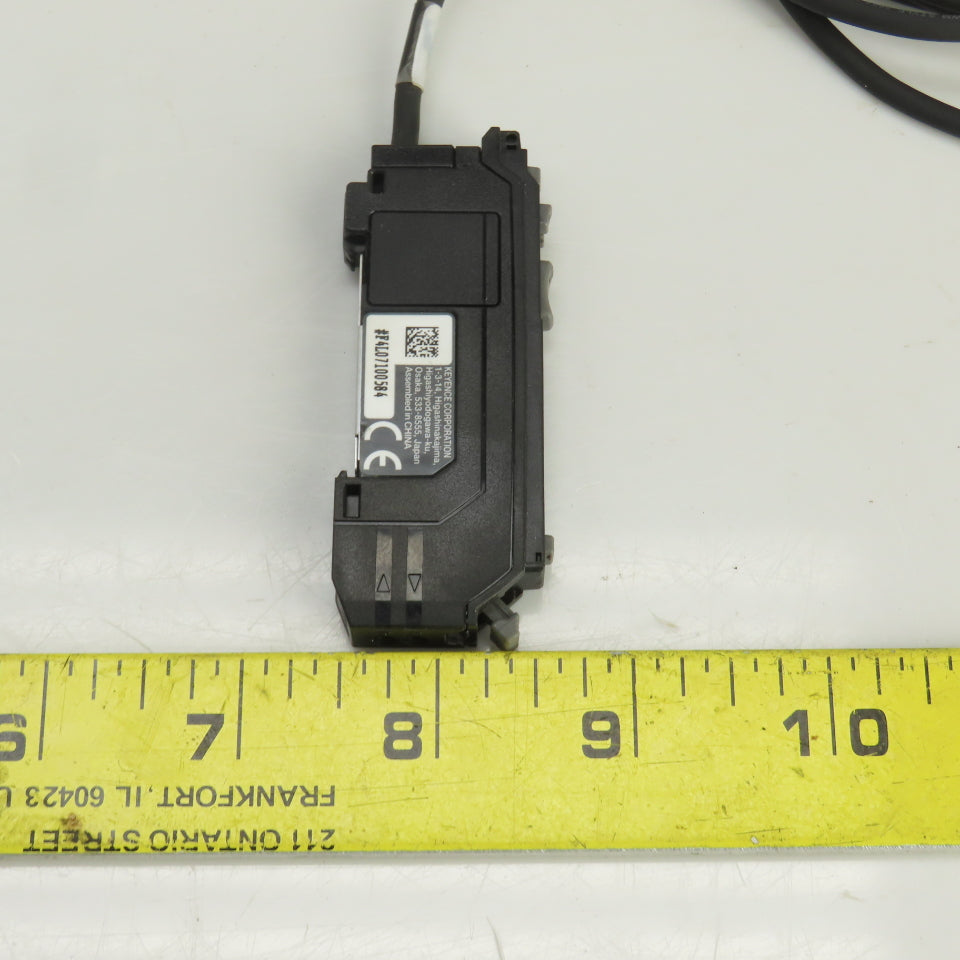 Keyence FS-N11P Digital Fiber Optic Sensor/Amplifier 12-24VDC
