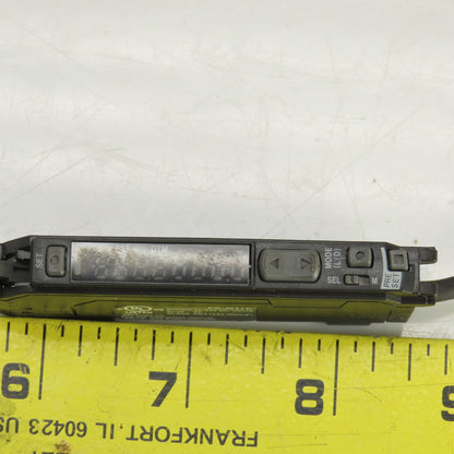 Keyence FS-N11P Digital Fiber Optic Sensor/Amplifier 12-24VDC