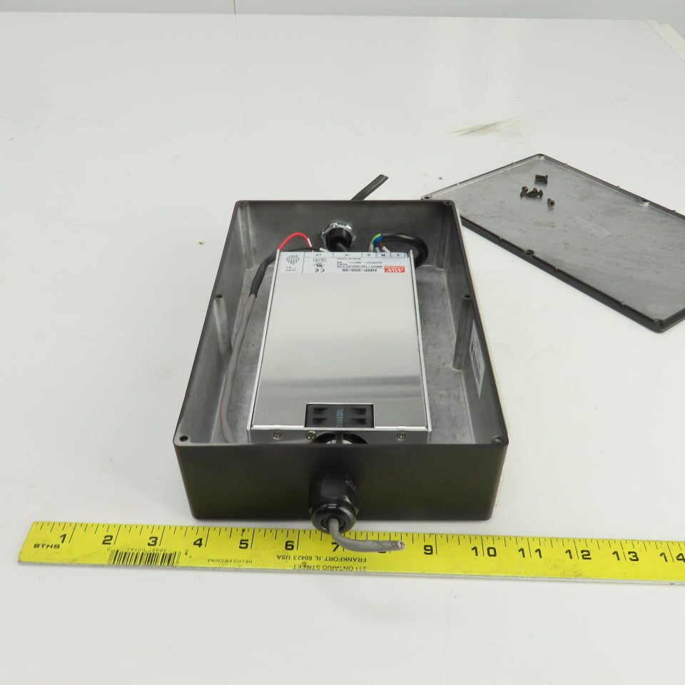 Mean Well HRP-300-36 Power Supply W/Enclosure Input 100-240VAC Output 36VDC