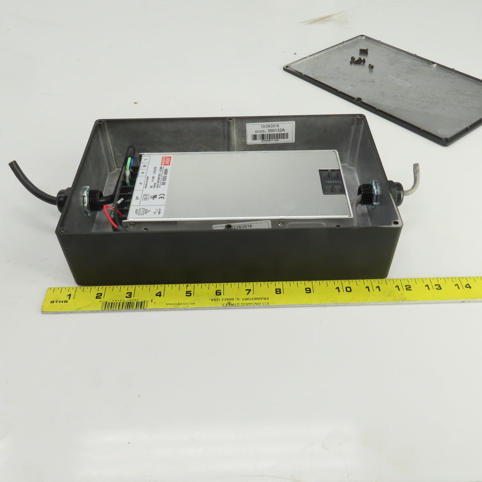 Mean Well HRP-300-36 Power Supply W/Enclosure Input 100-240VAC Output 36VDC