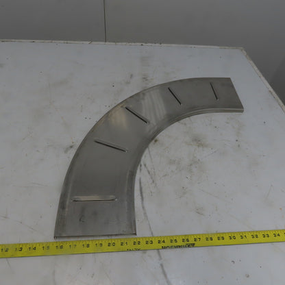B-Line 812SS620-06-90HB12 Vented SS Horizontal 90° 6"W Cable Tray Cover