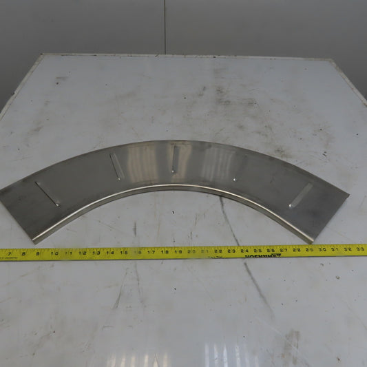 B-Line 812SS620-06-90HB12 Vented SS Horizontal 90° 6"W Cable Tray Cover