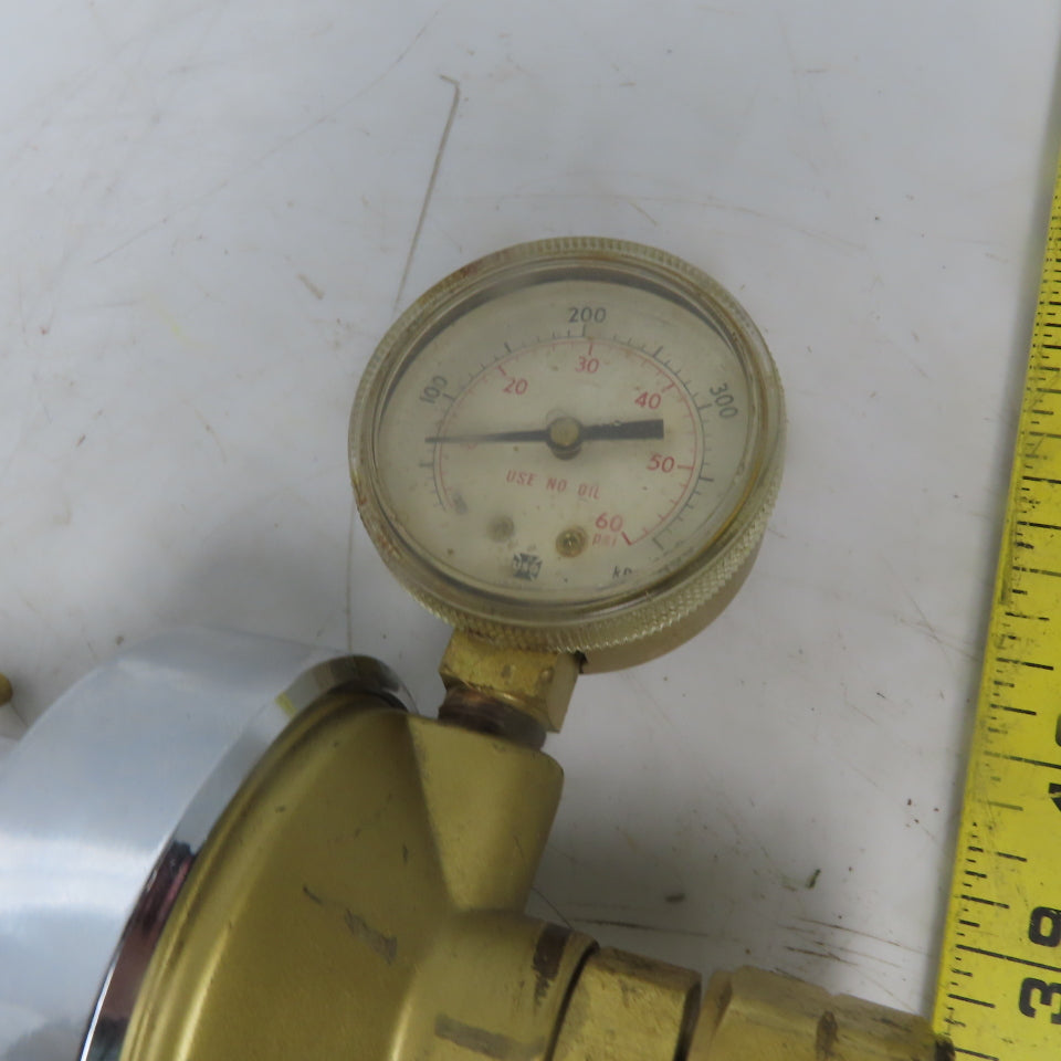 Harris 47-50CL Compressed Gas Regulator 300PSI Max