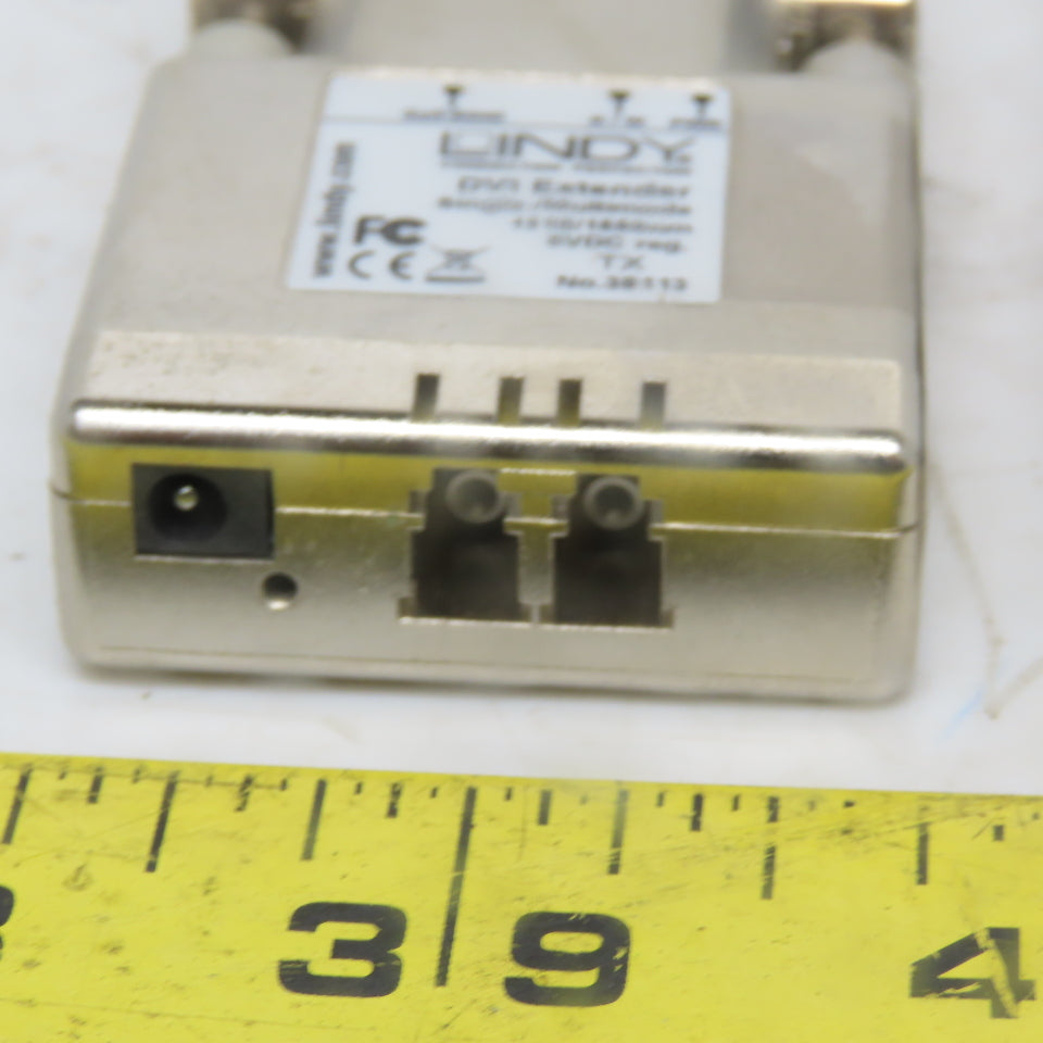 Lindy 38301 DVI DVI-D 500Mm Fiber Optic Cable Extender 1 Pair