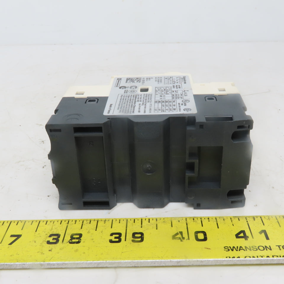 Schneider Electric CV2-RT10 Manual Motor Starter 3 Pole 600V 5Hp 4A-6.3 Overload