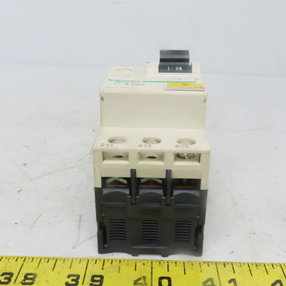 Schneider Electric CV2-RT10 Manual Motor Starter 3 Pole 600V 5Hp 4A-6.3 Overload