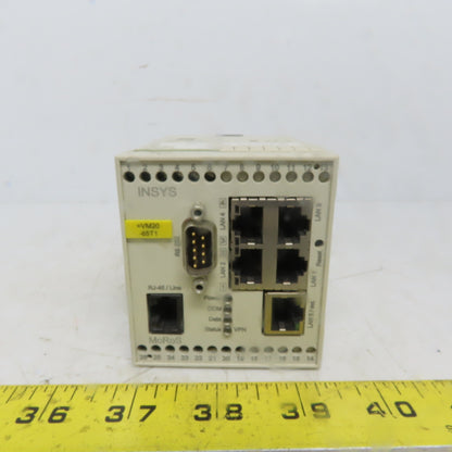 INSYS MoRoS 2.2 PRO Modem Router I/O Switch Analogue RJ-45/Line