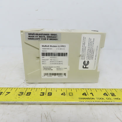 INSYS MoRoS 2.2 PRO Modem Router I/O Switch Analogue RJ-45/Line